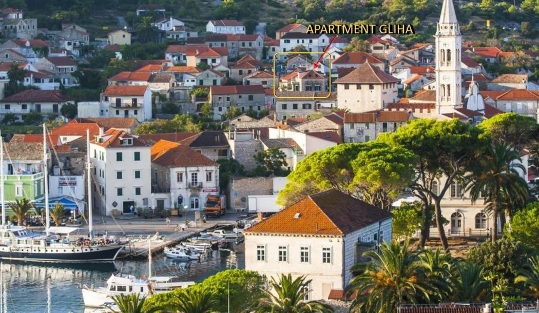 Apartment Gliha Jelsa (Hvar) Exterior foto